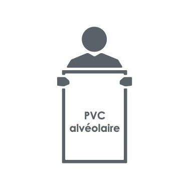 impression grand format de pvc alvéolaire